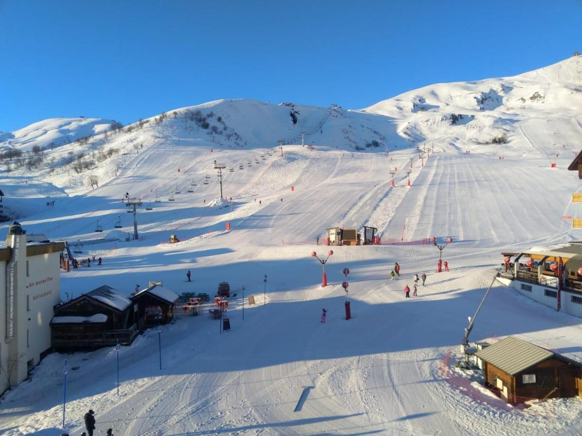 Appartement Traversant Residence Chaput 2 - 2 Pieces - 6 Personnes - Vue Sur Front De Neige Fontcouverte-la-Toussuire Luaran gambar